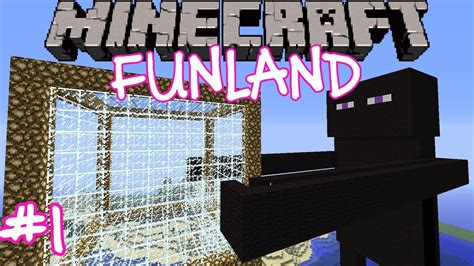 Minecraft Funland Amusement Park Custom Map Part Youtube