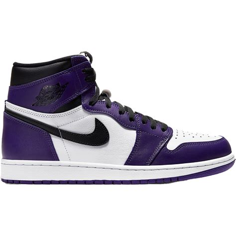 Jordan 1 Retro High Court Purple White 2020 Sneakeraddict