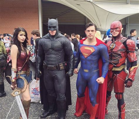 Justice League Group Cosplay Melbourne Oz Con 20 By Brokephi316 On