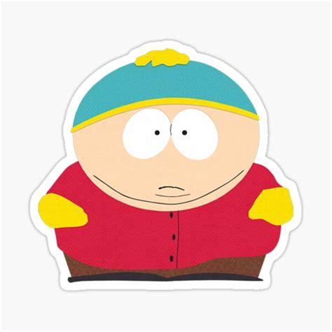 Eric Cartman Sticker For Sale By J33sip Redbubble