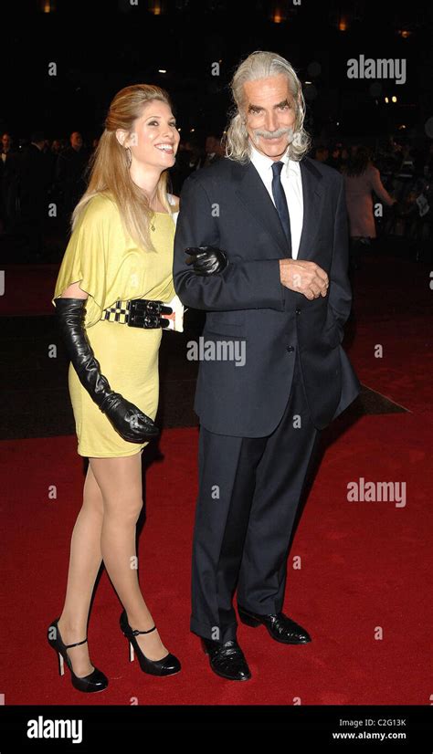 Sam Elliott With Daughter Chloe World Premiere Of The Golden Compass