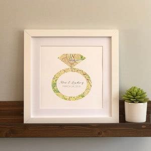 Unique Engagement Gifts Personalized Gifts For Couple Etsy