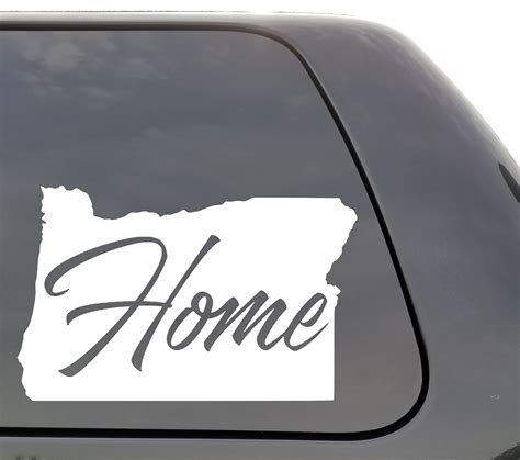 Oregon Decal Oregon Or Decal Home State Decal State Decal Etsy