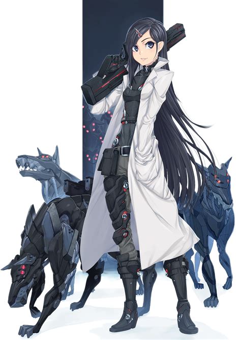 Anime Character With Black Lab Coat How After Corona End