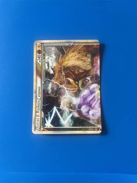 Pokemon Card Entei Raikou Legend Top Unleashed Holo Ultra