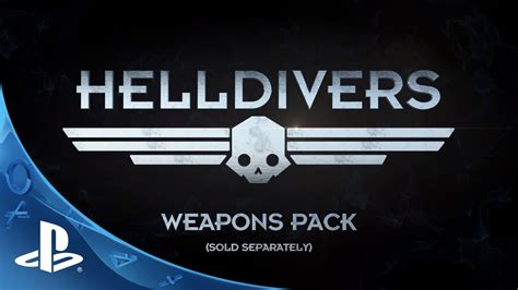 Helldivers Weapons Pack Trailer Ps4 Ps3 Ps Vita Youtube