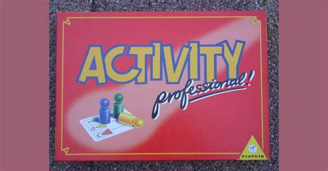 Activity Professional Board Game Boardgamegeek