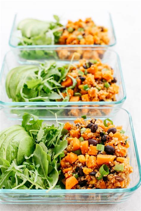 Preheat oven to 425 °f. sweet-potato-meal-prep-2 - Eat Yourself Skinny