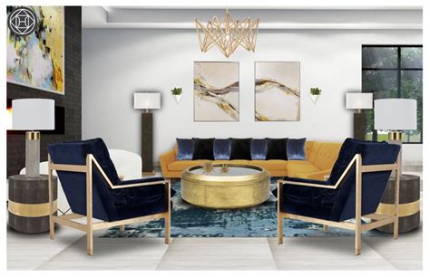 Living Room Design By Havenly Interior Designer Julio Room Design