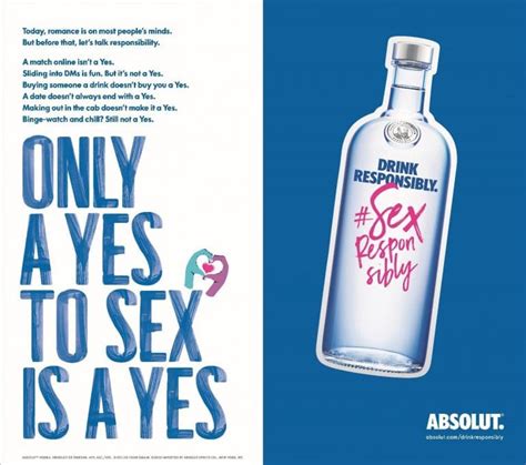 Absolut Vodka Launches Sexresponsibly Campaign