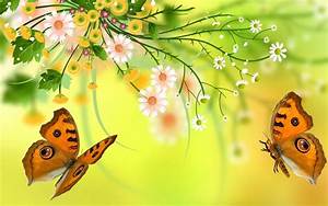 Butterfly, Flower, Art, Wallpaper, Hd, Wallpapers13, Com