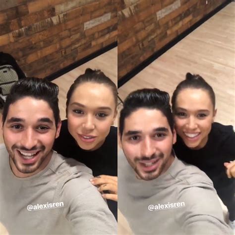 Alan Bersten And Alexis Ren Teamrenten Alexis Ren Dancing With The