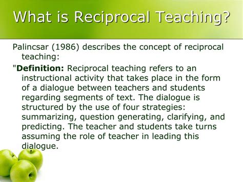 Revolutionize Collaborative Learning With Reciprocal Teaching Method