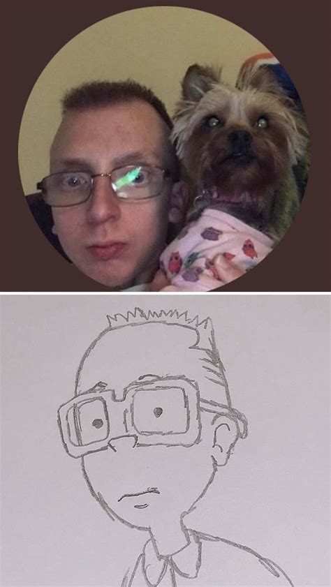 This Guy Is Drawing Peoples Twitter Profile Pics And Theyre Weirdly