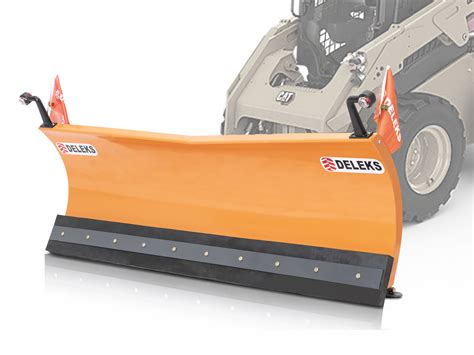 Snow Plow For Up To 30 Ton Skid Steer Loaders Ln 175 M