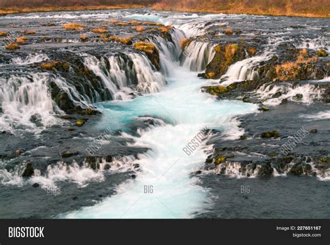 Bruarfoss Waterfall Image And Photo Free Trial Bigstock