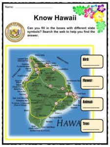 These can be printed out and used right away. Hawaii Facts, Worksheets & State Historical Information ...