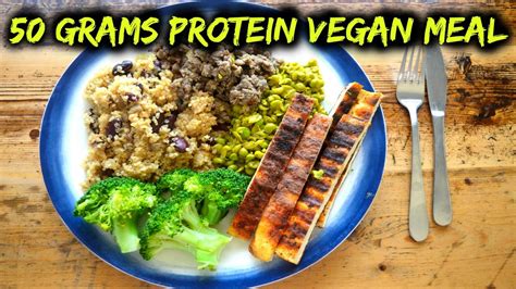 High Protein Bodybuilding Vegan Meal Gluten Free Youtube