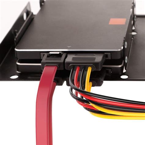 Ssd Sata Hard Drive Connection Kit1x 4 Pin To Dual 15 Power Cable