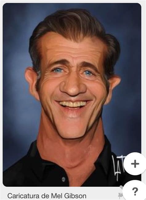 Mel Gibson Celebrity Caricatures Funny Caricatures Caricature
