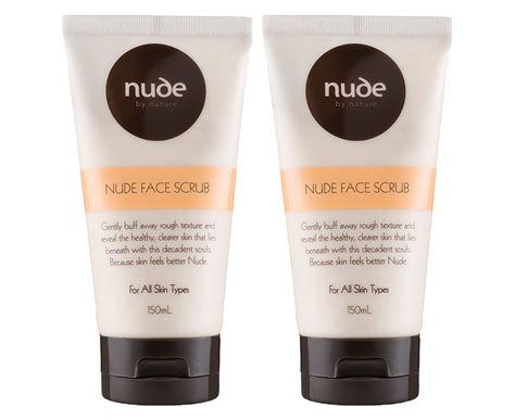 2 X Nude By Nature Nude Face Scrub 150mL Catch Au