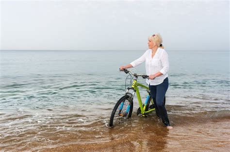Woman Wading In Surf Stock Photo Image Of Vacation Wading 23827630