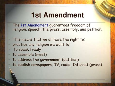Ppt The Bill Of Rights The First 10 Amendments To The Constitution