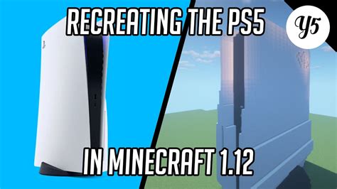 Building The Ps5 In Minecraft Minecraft Timelapse 1080p Youtube