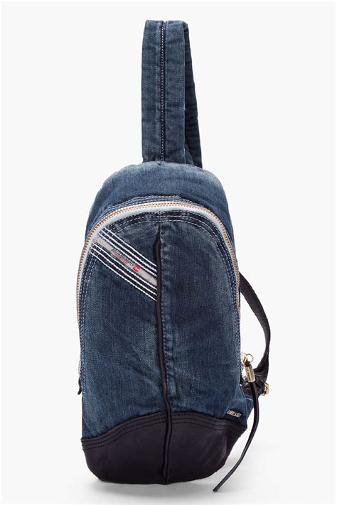 There's no better way to kick things off than with the original smart luggage brand, away. Lyst - Diesel Small Denim Backhob Bag in Blue for Men