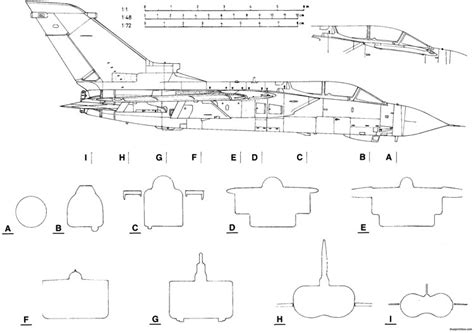 Replacing the lightning and phantom in raf service, the tornado served the raf as a front line interceptor for over 25 years, finally being reitred in march 2011 an. panavia tornado ids 4 Plans - AeroFred - Download Free ...