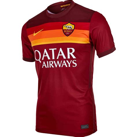 202021 Nike As Roma Home Jersey Soccerpro