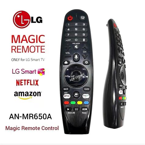 Replacement Lg Smart Tv Magic Remote Control An Mr650a With Voice And