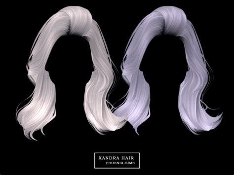 Xandra Hair The Sims 4 Download Simsdomination In 2021 Sims Hair