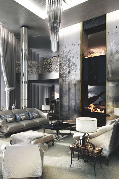 Very few people dare to arrange interiors in dark shades as they are afraid that the space will look too dark and monotonous. Interior Design Ideas For A Glamorous Living Room
