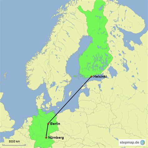 Stepmap Deutschland Finnland Landkarte Für Deutschland