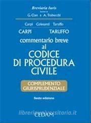 Commentario Breve Al Codice Di Procedura Civile Taruffo Michele