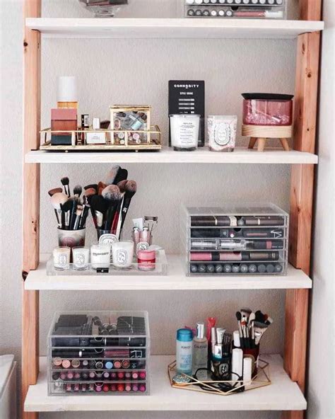 30 Brilliant And Cool Diy Makeup Storage Ideas 2023