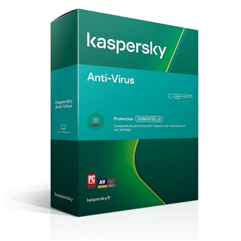 Kaspersky Antivirus 2024 1 Pc 1 An Mon Logicielfr
