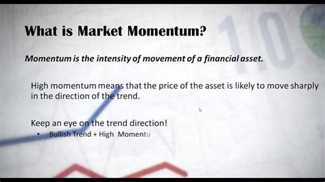 What Exactly Does Market Momentum Mean Youtube
