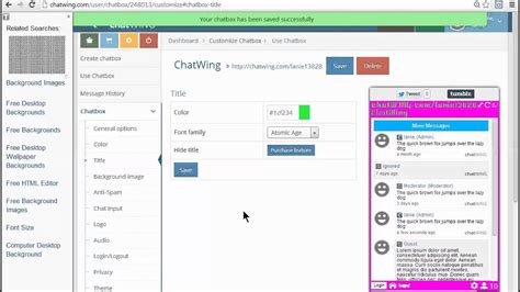 Online chat rooms without registration or signup. chatwing free chat rooms app widget - web chat video ...