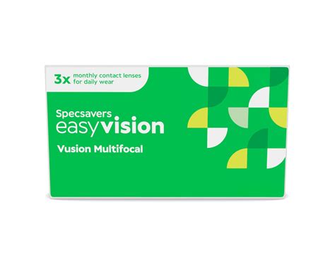Easyvision Vusion Multifocal Monthly Disposables Contact Lenses