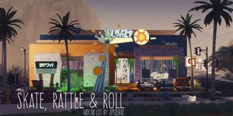 Picture Amoebae Skate Rattle And Roll Nightclub Sims 4