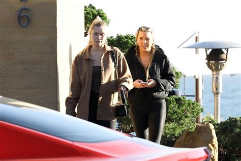 Josie Canseco Out With A Friend At Nobu In Malibu Hawtcelebs