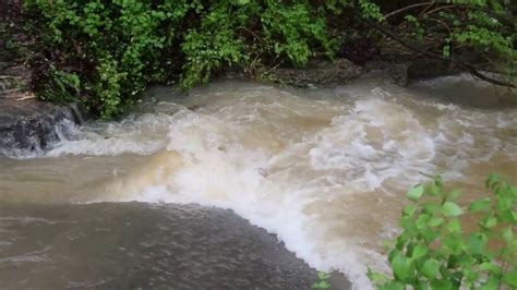 Rushing Creek In 2017 Midwest Flood Youtube