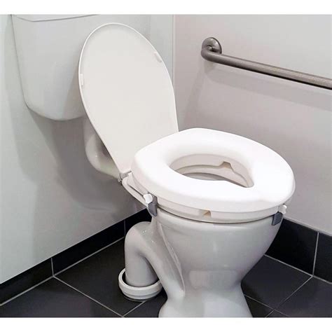 Aml Basic Raised Toilet Seat Without Lid 2 Or 4 Inch Providing The