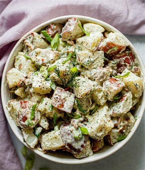 Bacon Ranch Potato Salad All The Healthy Things