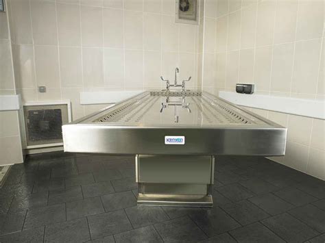 Stainless Steel Autopsy Table Autopsy Equipment Mortuary Equipment