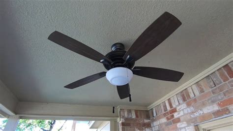 Outdoor Ceiling Fan Installation Youtube