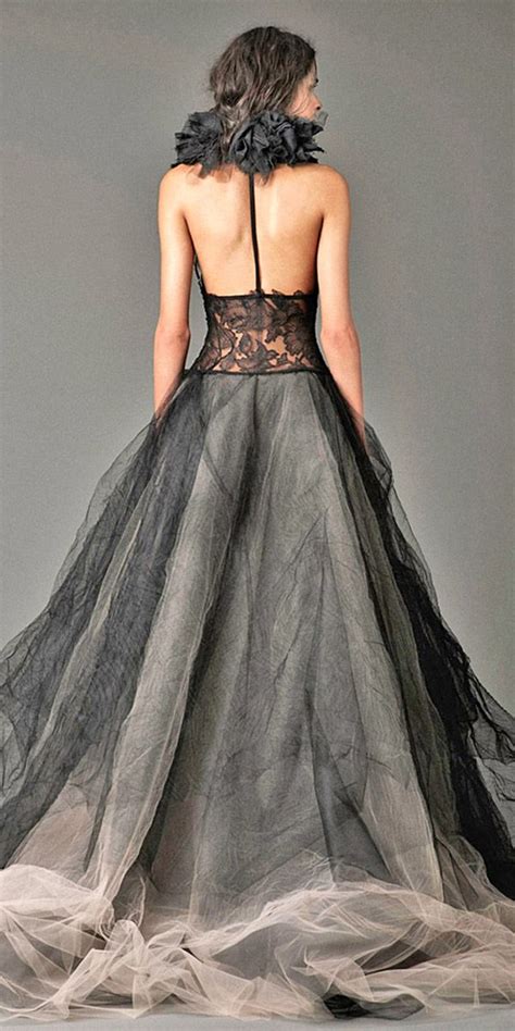 See more ideas about wedding dresses, wedding gowns, beautiful dresses. 21 Black Wedding Dresses With Edgy Elegance | Black ...