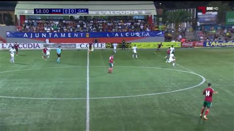 حسام البدرى وجهازه يدعمون المنتخب الأولمبى باستاد القاهرة. اهداف مباراة المنتخب الوطني المغربي 2-1 قطر | دوري كوتيف ...
